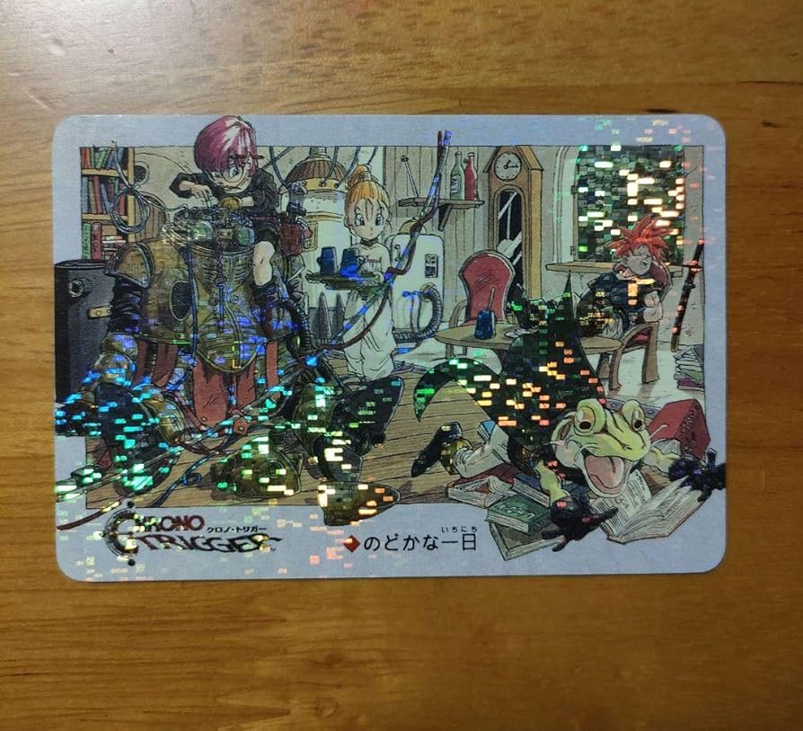 クロノトリガー 予約特典カード のどかな一日 クロノ・トリガー SFC予約特典カード ◇のどかな一日 - メルカリ